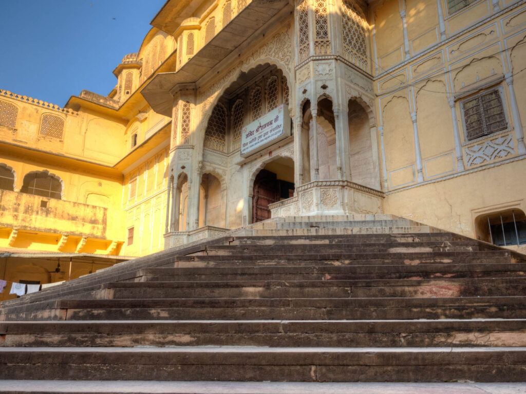 Jaipur yellow temple