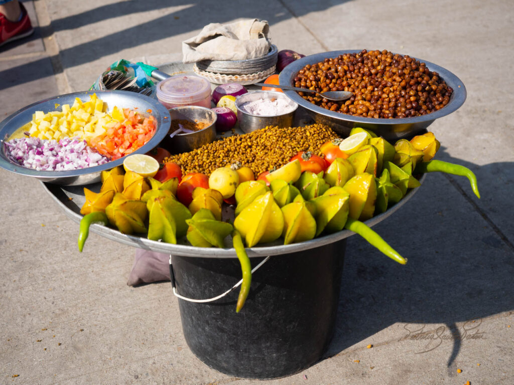 Food on the streets of Jaipur